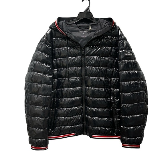 Calvin Klein Other - Calvin Klein Men's Hooded Super Shine Puffer Jacket